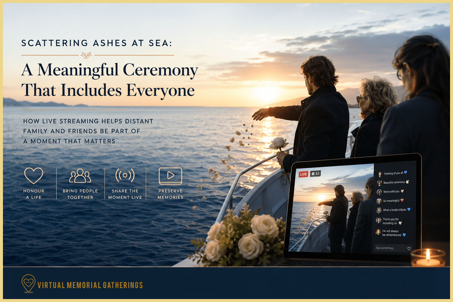 Scattering Ashes at Sea